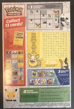 Lucky Charms Limited Cereal Box - 25th Anniversary Pokemon Packs Sealed - Image 2