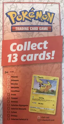 Lucky Charms Limited Cereal Box - 25th Anniversary Pokemon Packs Sealed - Image 3