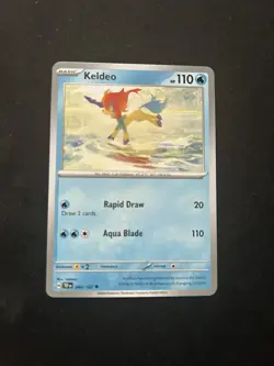 Pokemon - Keldeo - 044/162 - Temporal Forces - Complete Your Collection - NM - Image 1