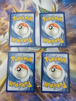 Pokemon Paldean Fates Technical Machine Crisis Punch Playset x4 NM - Image 2