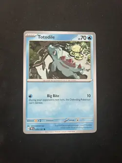 Pokemon - Totodile - 039/162 - Temporal Forces - Complete Your Collection - NM - Image 1
