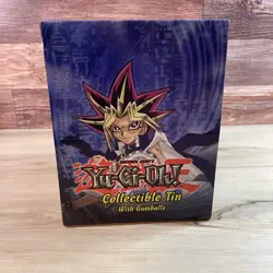 Yu-Gi-Oh Collectible Tin with Gumballs Factory Case 2005 - Image 1