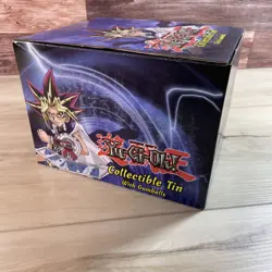 Yu-Gi-Oh Collectible Tin with Gumballs Factory Case 2005 - Image 3