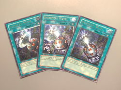 yugioh 3X Intercept Wave TSHD-EN050 Ultimate Rare 1st Edition near mint play set - Image 2