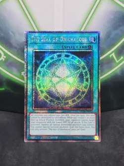 Yugioh The Seal of Orichalcos MP24-EN015 Quarter Century Secret Rare NM - Image 1