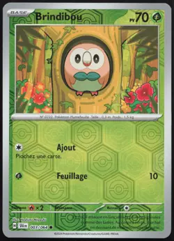 Carte Pokemon Brindibou 003/064 Reverse Fable Nebuleuse Francais - Image 1