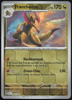 Pokemon Card Tranchodon 046/064 Reverse Fable French Nebula - Image 1