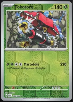 Carte Pokemon Tokotoro 006/064 Reverse Fable Nebuleuse Francais - Image 1