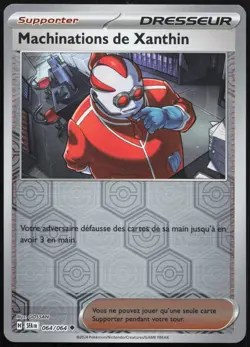 Pokemon Card Xanthine Machinations 064/064 Reverse Fable French Nebula - Image 1
