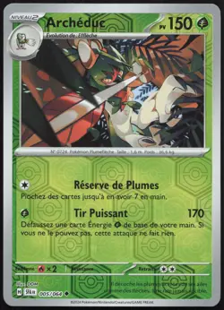 Carte Pokemon Archeduc 005/064 Reverse Fable Nebuleuse Francais - Image 1