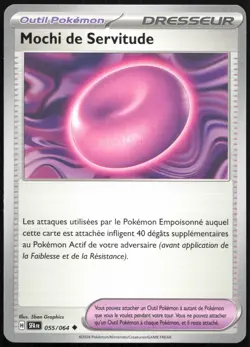 Carte Pokemon Mochi de Servitude 055/064 Fable Nebuleuse Francais - Image 1
