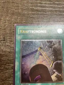 Yugioh Power Bond CRV-EN037 1st Edition Ultimate Rare Yu-Gi-Oh LP GERMAN - Image 2