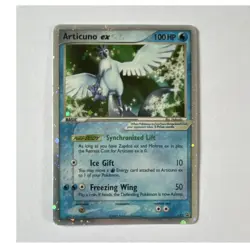 Pokemon Articuno ex EX Holo Card 032 EX Set 100 HP Ultra Rare 2005 - Image 1