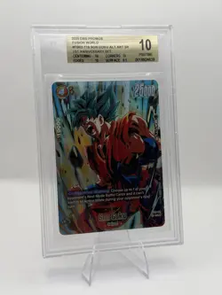 BGS Pristine 10 Bandai DBS Card Game Son Goku Promo Alt Art SR FB02-119 - Image 1