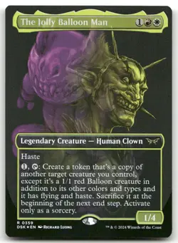 The Jolly Balloon Man (Showcase) #359 (Foil) (NM) Duskmourn DSK Magic MTG - Image 1