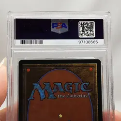 MTG - Revised - Guardian Angel - Graded - PSA 8 - Vintage - Image 5