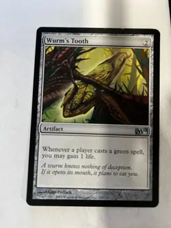 Wurm's Tooth - M10 - Magic the Gathering MTG Nice! - Image 1