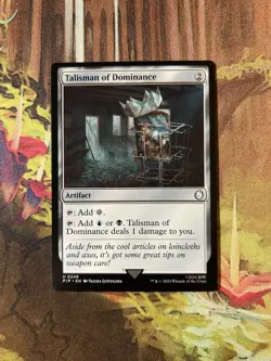 Talisman of Dominance NM Normal U Universes Beyond: Fallout 246 - Image 1