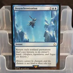 Magic: The Gathering Desynchronization Blue Instant Rare Universes Beyond Assas… - Image 1