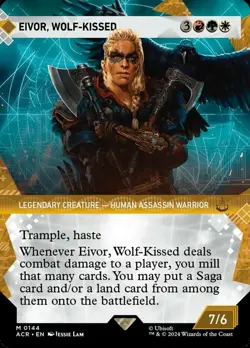 1 x Eivor, Wolf-Kissed - Foil - Showcase - Universes Beyond: Assassin's Creed - - Image 1