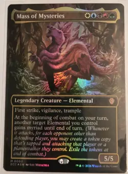 Mass of Mysteries (Borderless) Commander: Lorwyn Eclipsed Foil - Image 1