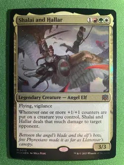 MTG ** Shalai and Hallar ** Commander: March of the Machine ** Foil - Image 1