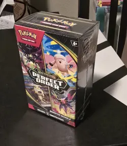 Pokemon TCG: Mega Evolution-Perfect Order Booster Bundle (6 Packs) New Sealed - Image 1