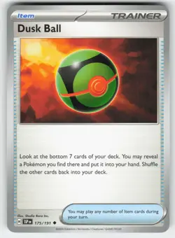 Dusk Ball 175/191 Uncommon Surging Sparks Pokemon Near Mint - Image 1