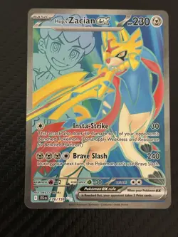 Hop's Zacian ex 176/159 Ultra Rare SV09: Journey Together Pokemon TCG NM - Image 1