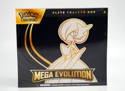 Pokemon TCG Mega Evolution Elite Trainer Box Mega Gardevoir Alakazam Promo NEW - Image 1