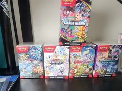 Pokemon Booster Bundle Sealed Collection Prismatic Scarlet &Violet Chaos Rising - Image 1
