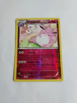 Wigglytuff 66/124 Pokemon Fates Collide Reverse Holo Uncommon - Image 1