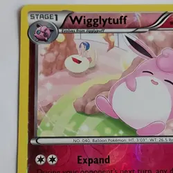 Wigglytuff 66/124 Pokemon Fates Collide Reverse Holo Uncommon - Image 4