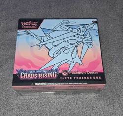 Pokemon TCG: Chaos Rising Elite Trainer Box Pokemon Center - Factory Sealed - Image 1