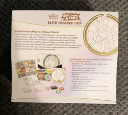 Pokemon TCG Brilliant Stars Elite Trainer Box ETB New & Sealed - Image 2