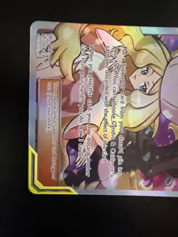 Cynthia and Caitlin Full Art Cosmic Eclipse Holo 228/236 Pokemon - Image 5