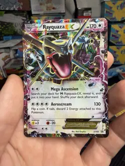 Pokemon TCG Rayquaza EX XY69 XY Promo Holo English Dragon Shiny (Lp/hp) - Image 1