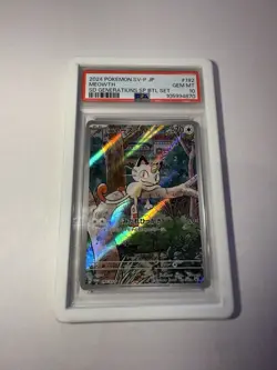 PSA 10 Meowth 192/SV-P Pokemon Card Starter Deck Generations Promo Japanese - Image 1