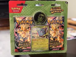 Pokemon Mega Evolution Ascended Heroes Collection Erika's Tangela Sealed - Image 1