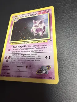 Pokemon TCG, Sabrina's Gengar Holo Rare, Gym Heroes 14/132 - LP - Image 5