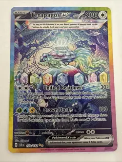 2024 Pokemon TCG Terapagos EX Stellar Crown 170/142 Special Illustration - TCCCX - Image 1