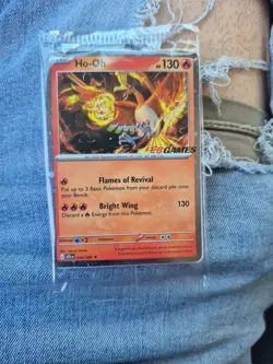 EB Games Stamped Pokemon Ho-Oh Promo 010/086 - Sealed Chaos Rising IN HAND - Image 1