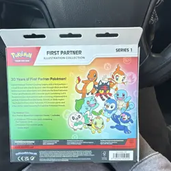 Pokemon TCG First Partner Illustration Collection Series 1 Promo Box - Image 2