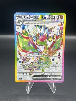 2024 Pokemon FLYGON EX #222/191 Surging Sparks Full Art Rare - Never Played 💎 - Image 1