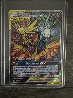 Moltres Zapados Articuno GX Tag Team Promo SM210 NM Pokemon Card TCG NM - Image 1