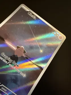 Cleffa 202/197 Illustration Rare Obsidian Flames Holo Pokemon - Image 3