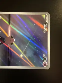 Cleffa 202/197 Illustration Rare Obsidian Flames Holo Pokemon - Image 4