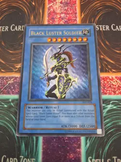 Yugioh Black Luster Soldier SYE-024 Ultra Rare Unlimited Moderately Played - Image 1