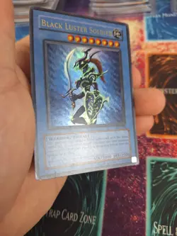 Yugioh Black Luster Soldier SYE-024 Ultra Rare Unlimited Moderately Played - Image 3