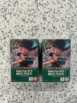 One Piece Legacy Of The Master Booster Pack Double Set Lot 2x New Sealed Bandai - Image 5